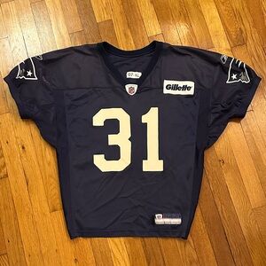 New England Patriots NFL Authentic Practice Worn Jersey #31 Bought at Gillette
